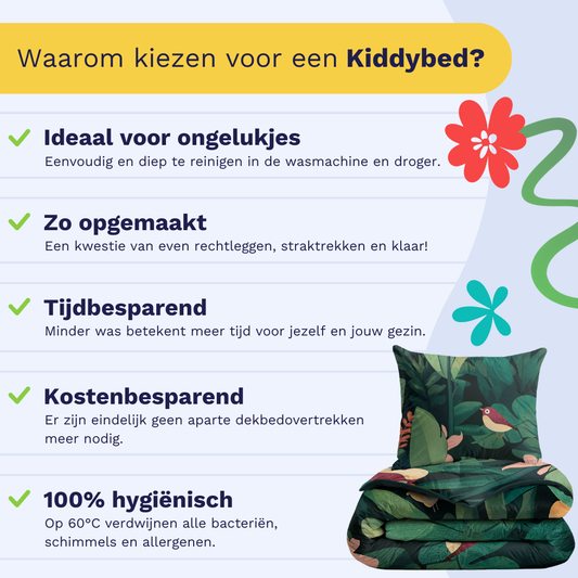 Zelesta Kiddybed Katoen - Jungle Journey
