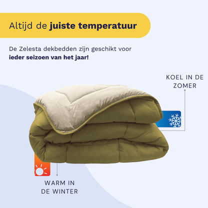 Zelesta Peuterbed - Cream & Olive