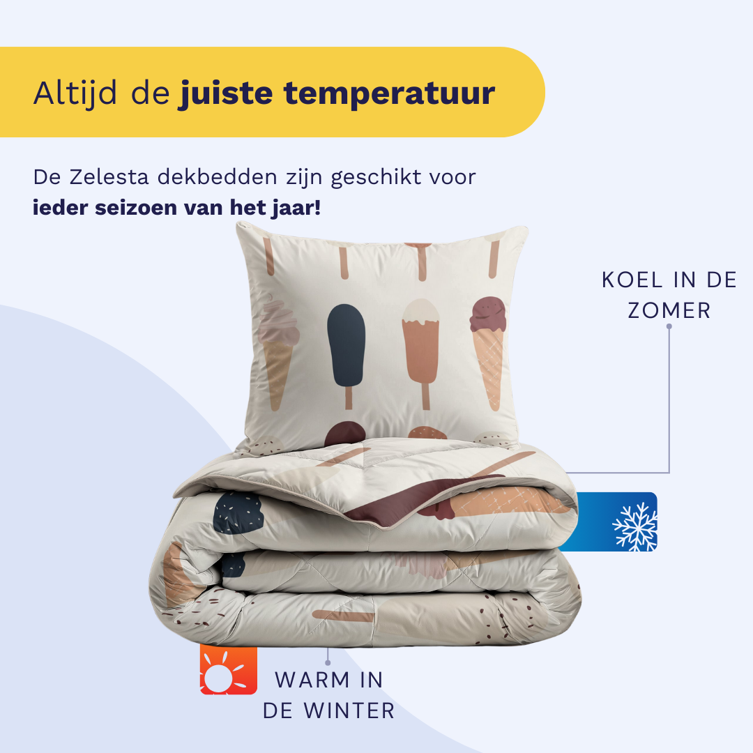 Zelesta Kiddybed Katoen - Gelato