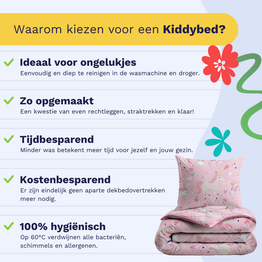 Zelesta Kiddybed - Rainbow Unicorn