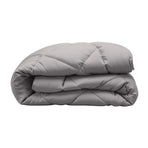 Zelesta Comfort Uni Diamond Duvet - Dark Taupe