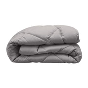 Zelesta Comfort Uni Diamond Duvet - Dark Taupe