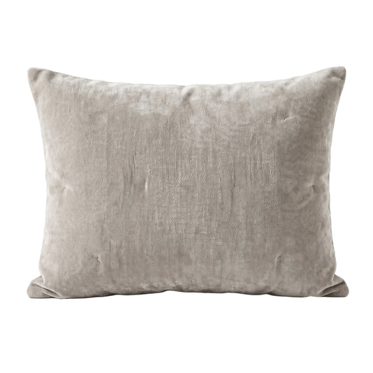 Zelesta Special Jersey Chenille Pillowcase Set Of 2 - Metal Grey