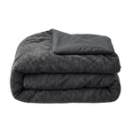 Zelesta Special Jersey Chenille Duvet - Metal Grey