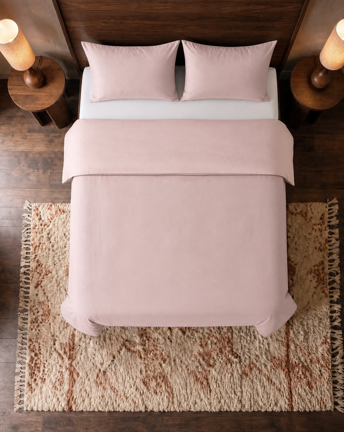 Zelesta Pure Uni Seamless Cotton Duvet - Misty Rose
