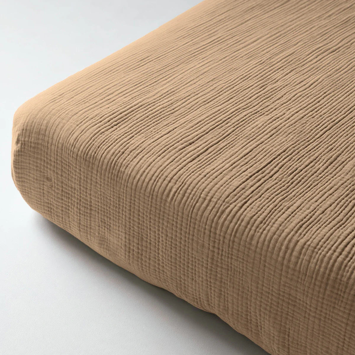 Zelesta Muslin Fitted Sheet - Taupe image