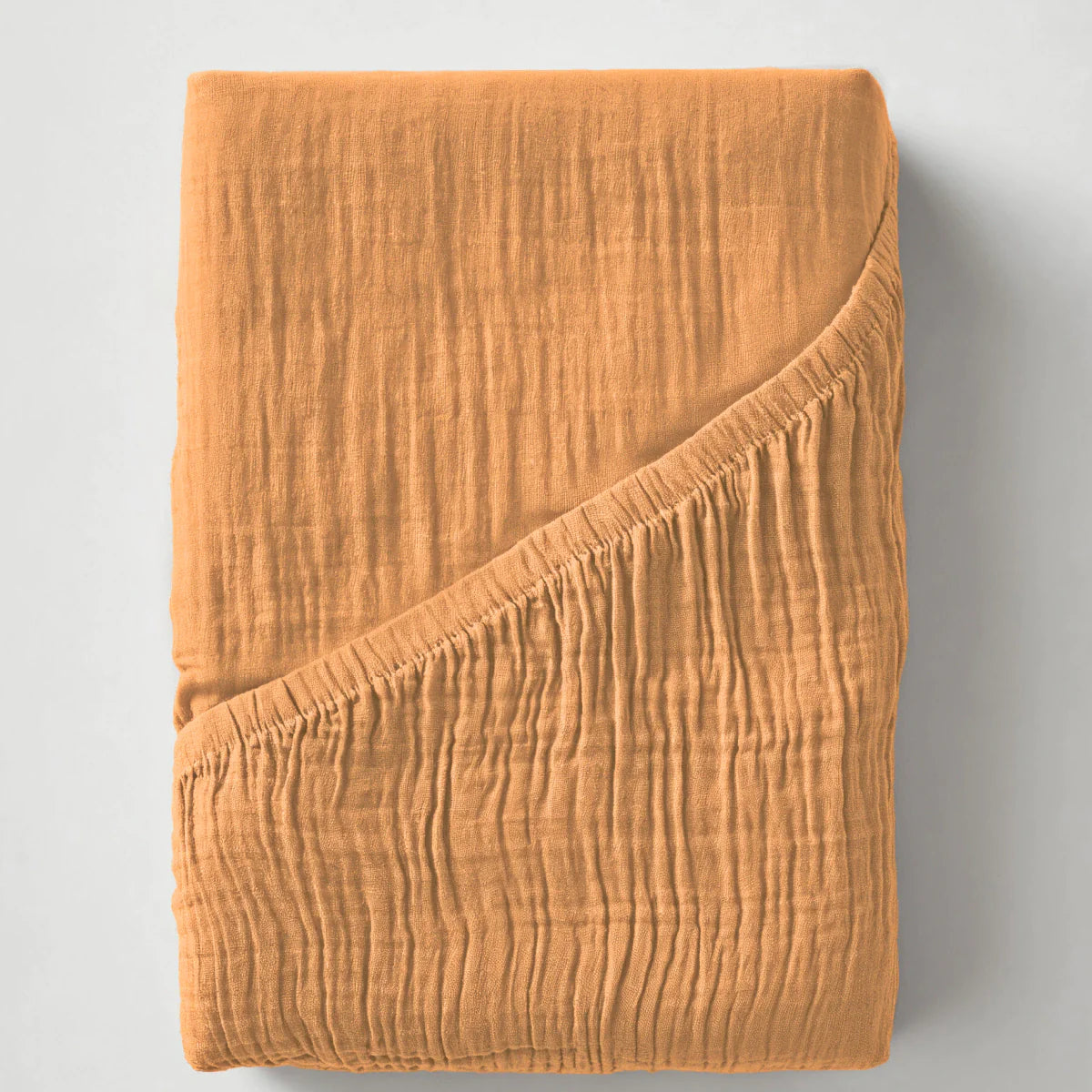Zelesta Muslin Fitted Sheet - Terra image