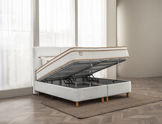 Zelesta Oakline Boxspring - Beige