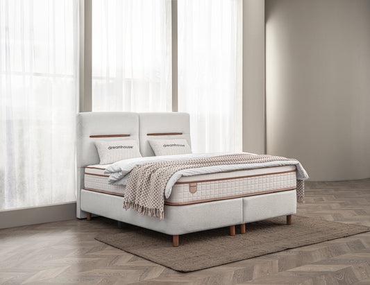 Zelesta Oakline Boxspring - Beige