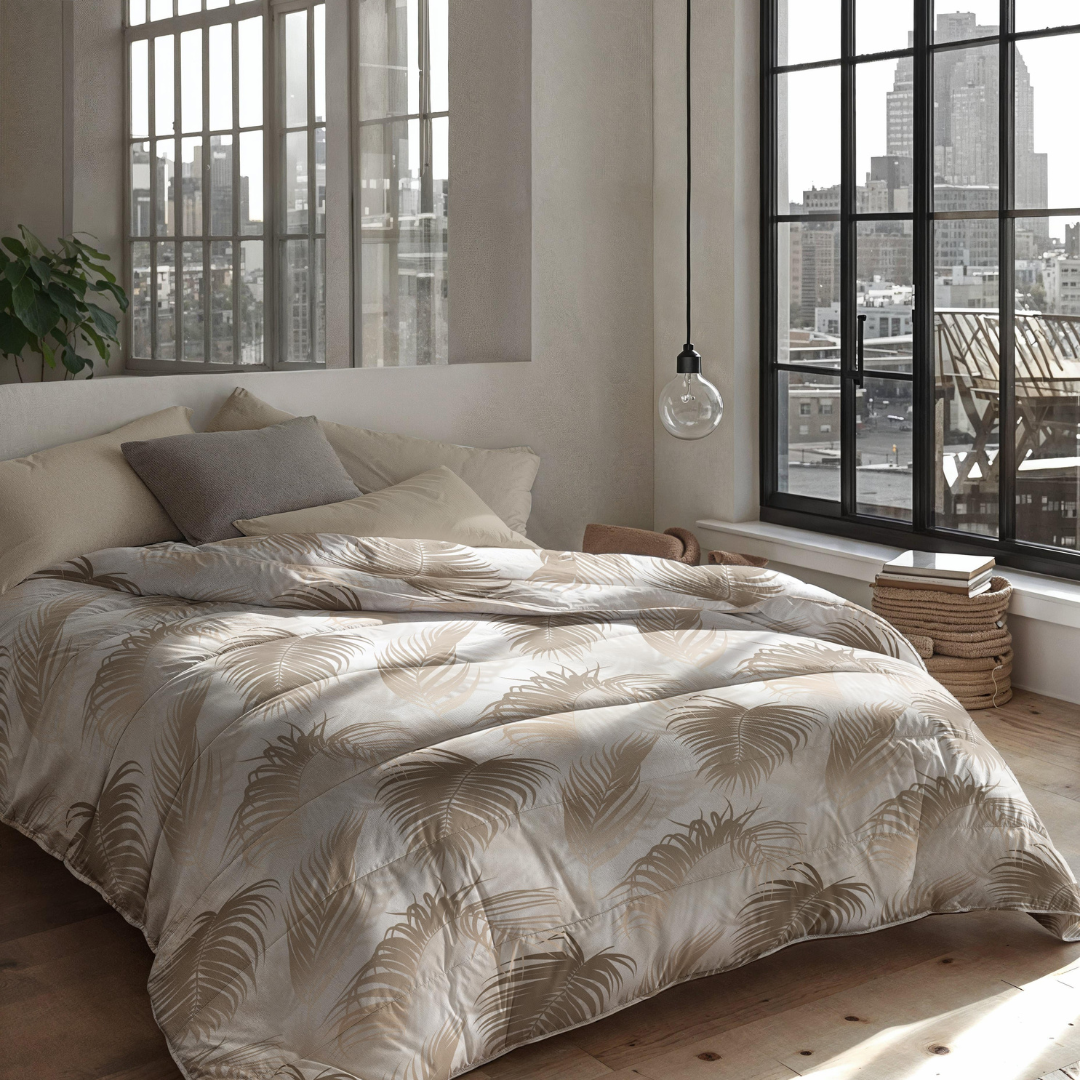 Zelesta Royalbed - Palm Leaves