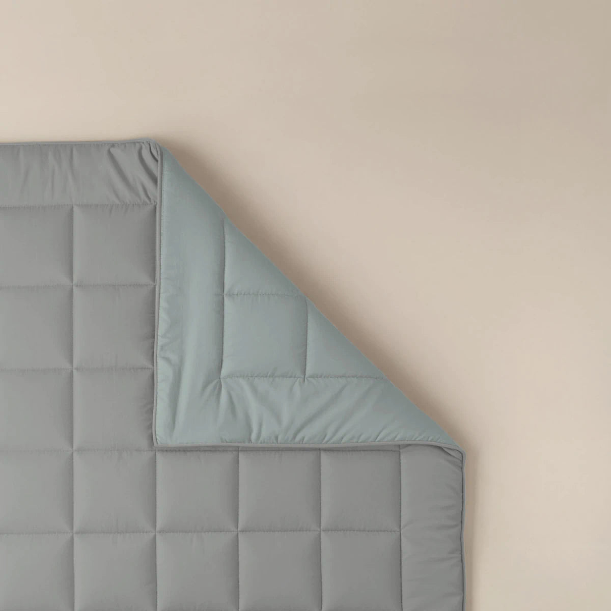 Zelesta Pure Duo Katoen Zomerdekbed - Donkergrijs & Lichtgrijs