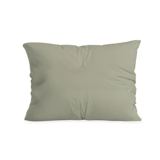 Zelesta Pure Duo Cotton Pillowcase Set Of 2 - Grey-Green