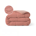 Zelesta Pure Duo Katoen Dekbed - Terracottaroze & Aarderoze
