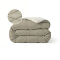 Zelesta Pure Duo Katoen Dekbed - Warmgrijs & Roomwit