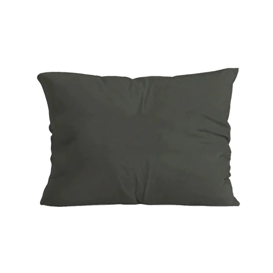 Zelesta Pure Uni Cotton Pillowcase Set Of 2 - Olive Black