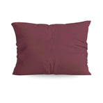 Zelesta Pure Uni Cotton Pillowcase Set Of 2 - Burgundy