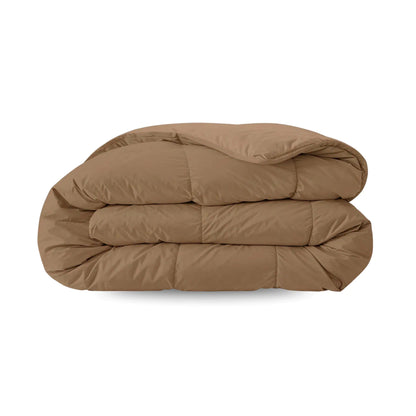 Zelesta Pure Uni Katoen Zomerdekbed - Cacaobruin