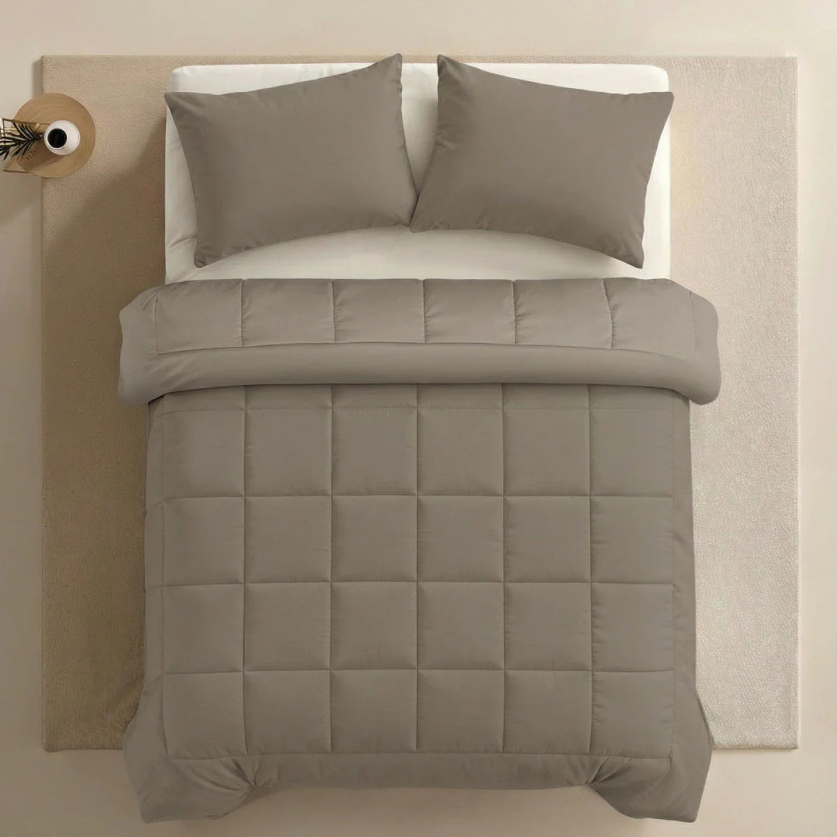 Zelesta Pure Uni Cotton Duvet - Anthracite Grey