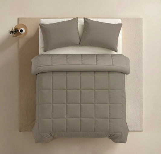 Zelesta Pure Uni Cotton Pillowcase Set Of 2 - Anthracite