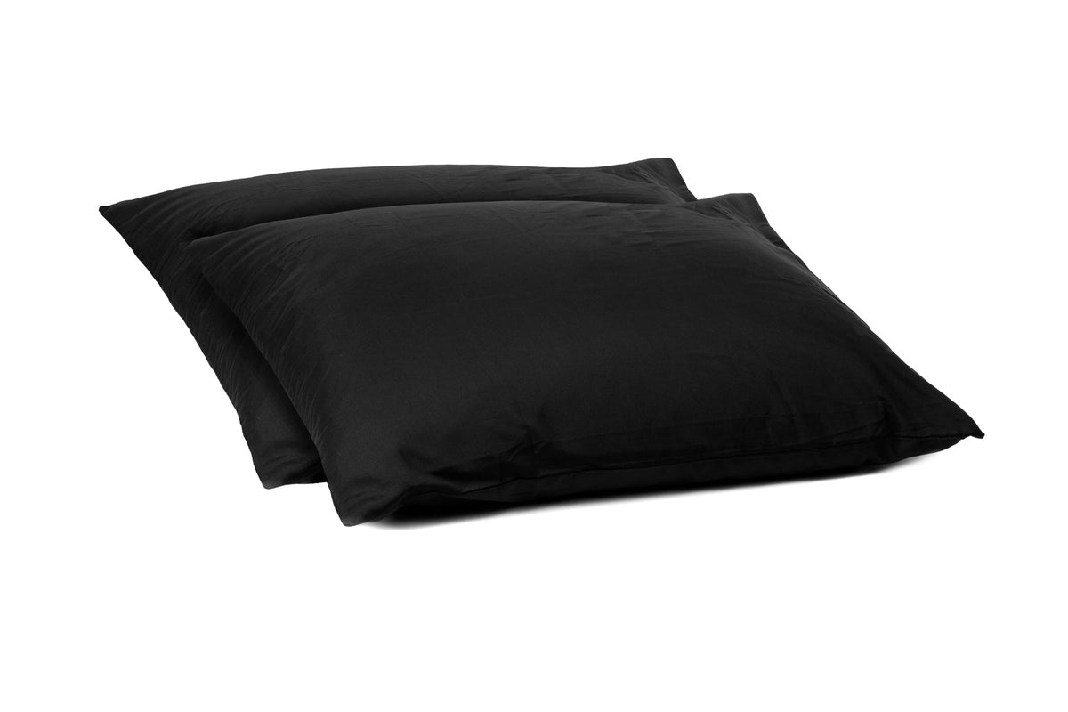 Zelesta Comfort Uni Kussensloop Set Van 2 - Zwart