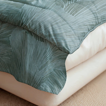 Royalbed Katoen - Botanical Green