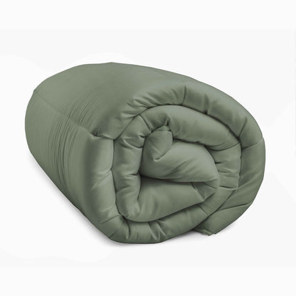 Zelesta Royalbed - Tender Grey & Pastel Green (L) 1+1