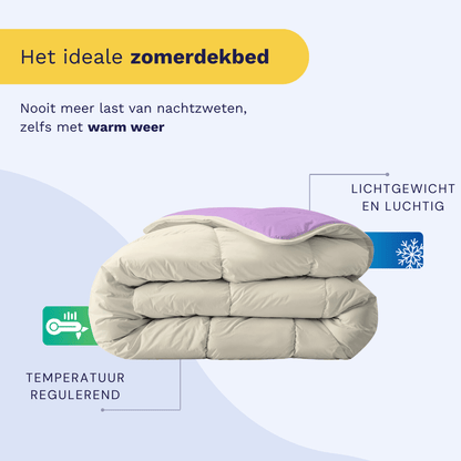 Zelesta Royalbed Light - Lila & Sand Beach