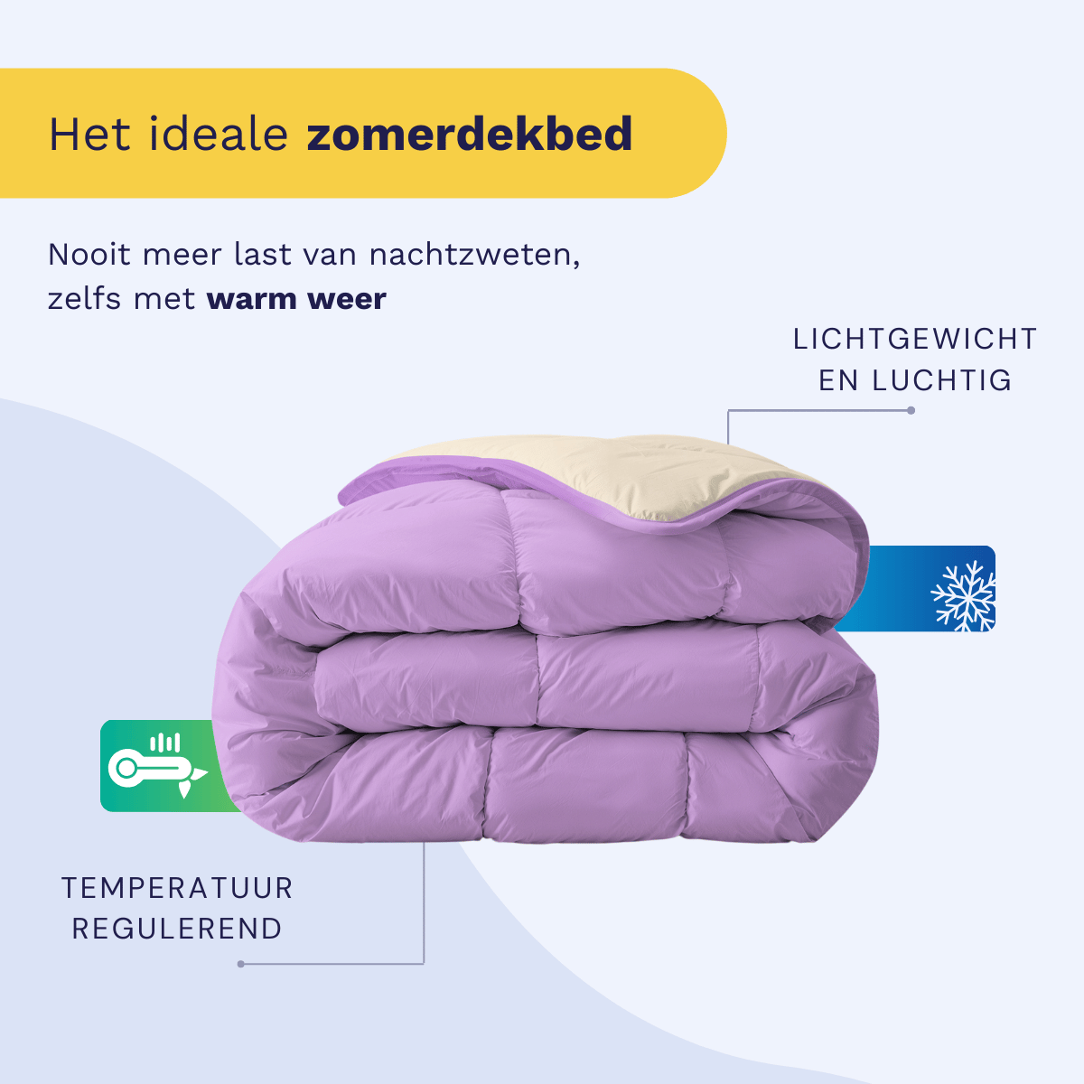 Zelesta Royalbed Light - Lila & Sand Beach