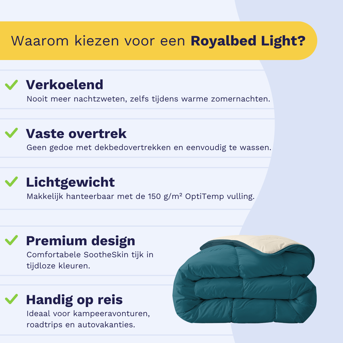 Zelesta Royalbed Light - Petrol & Sand Beach