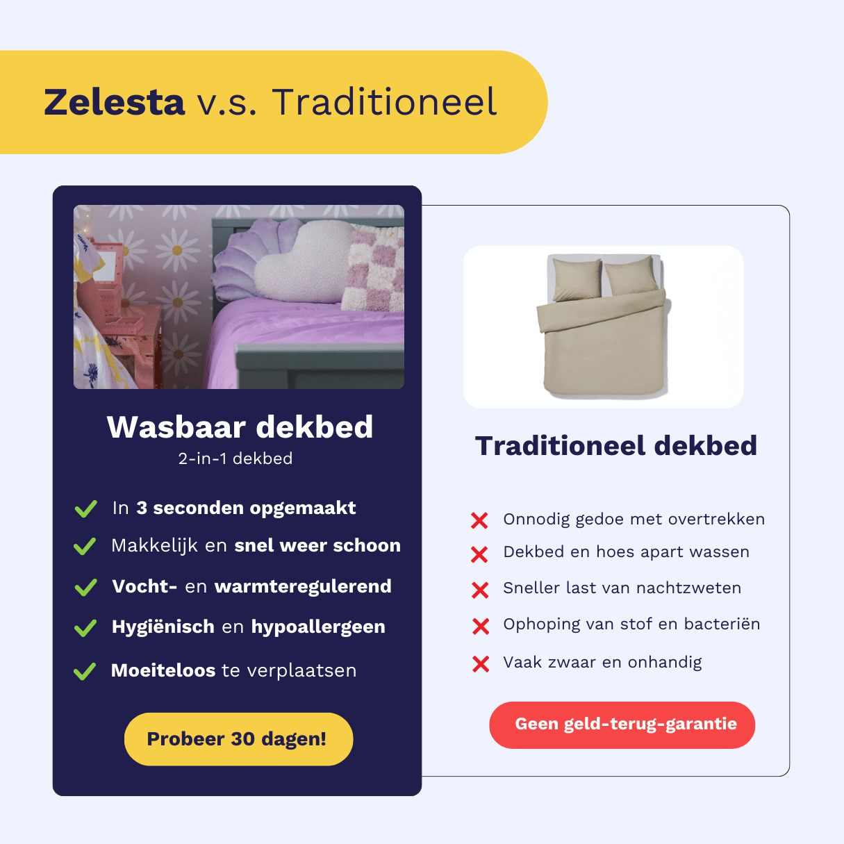 Zelesta Royalbed Light - Pastel Pink & Cream