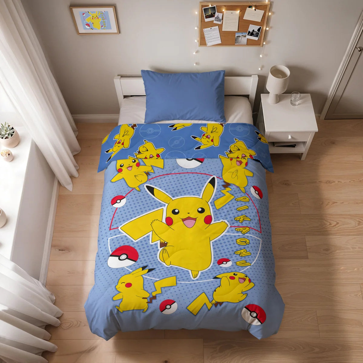 Zelesta Special Kids Dekbed - Pickachu