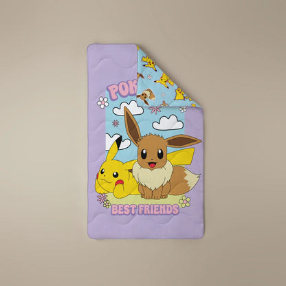 Zelesta Special Kids Dekbed - Pikachu and Evie