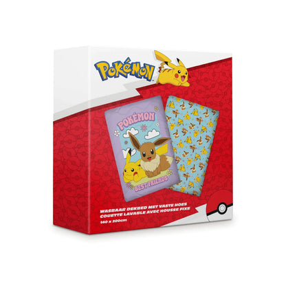 Zelesta Special Kids Dekbed - Pikachu and Evie