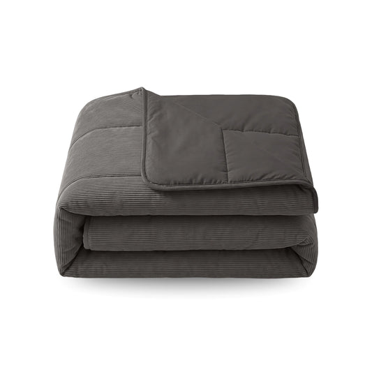 Zelesta Special Corduroy Katoenen Dekbed - Antraciet