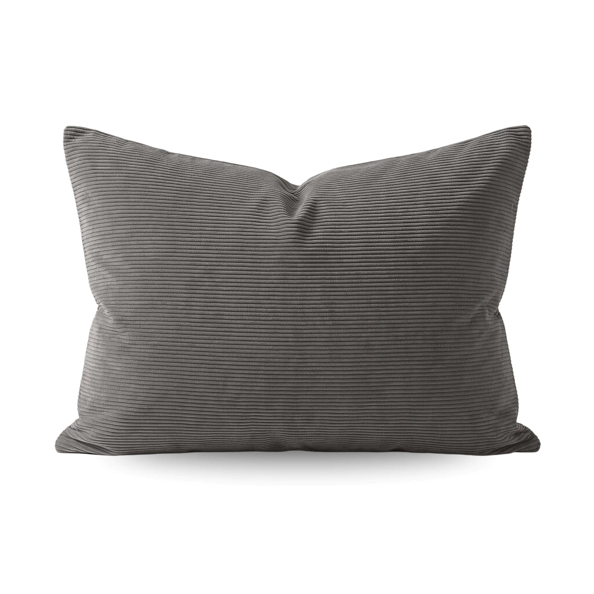 Zelesta Special Corduroy Katoenen Kussensloop Set Van 2 - Antraciet