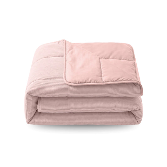 Zelesta Special Corduroy Katoenen Dekbed - Stoffig roze