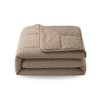 Zelesta Special Corduroy Katoenen Dekbed - Taupe