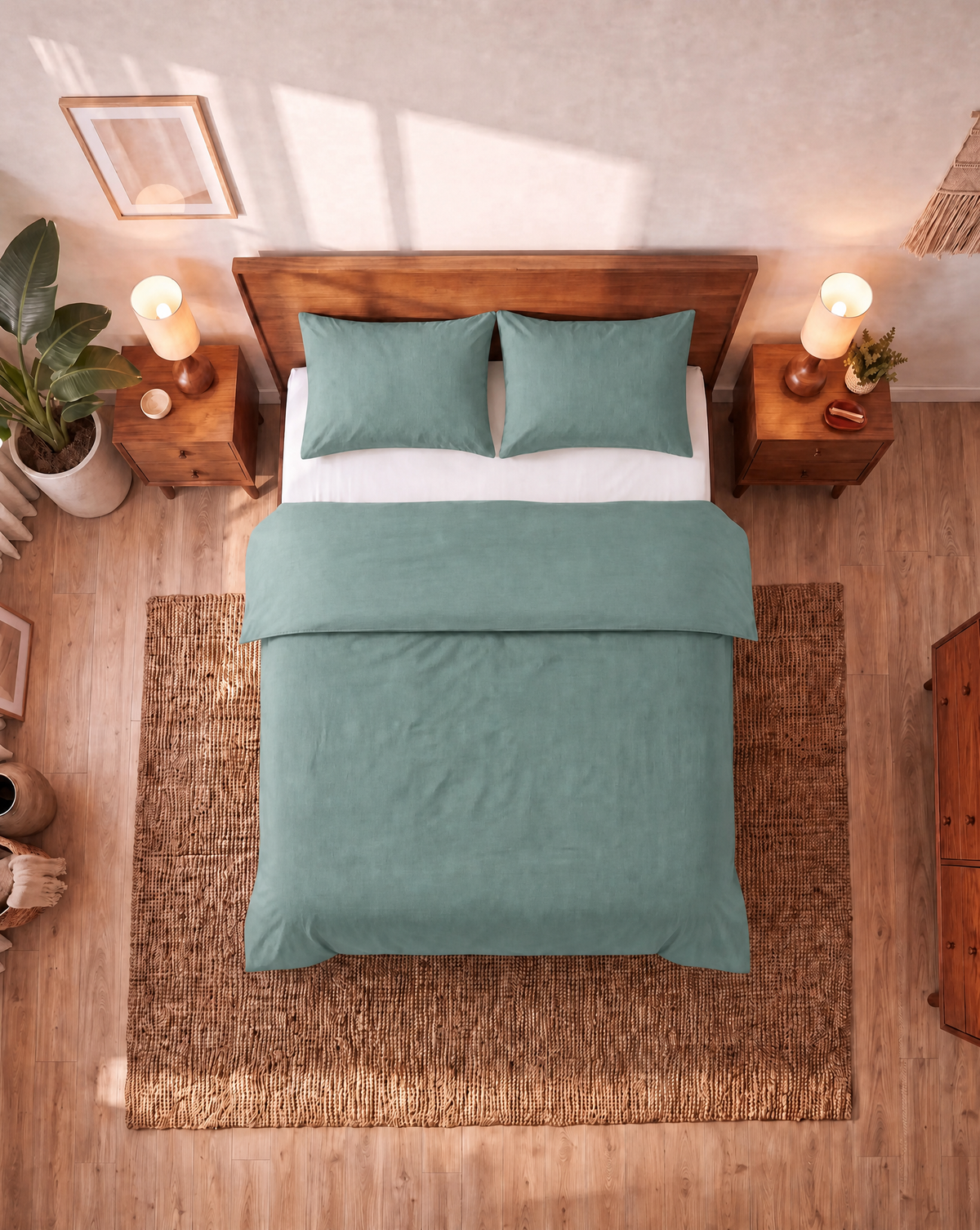 Zelesta Comfort Uni Seamless Pillowcase Set Of 2 - Sea Foam Green