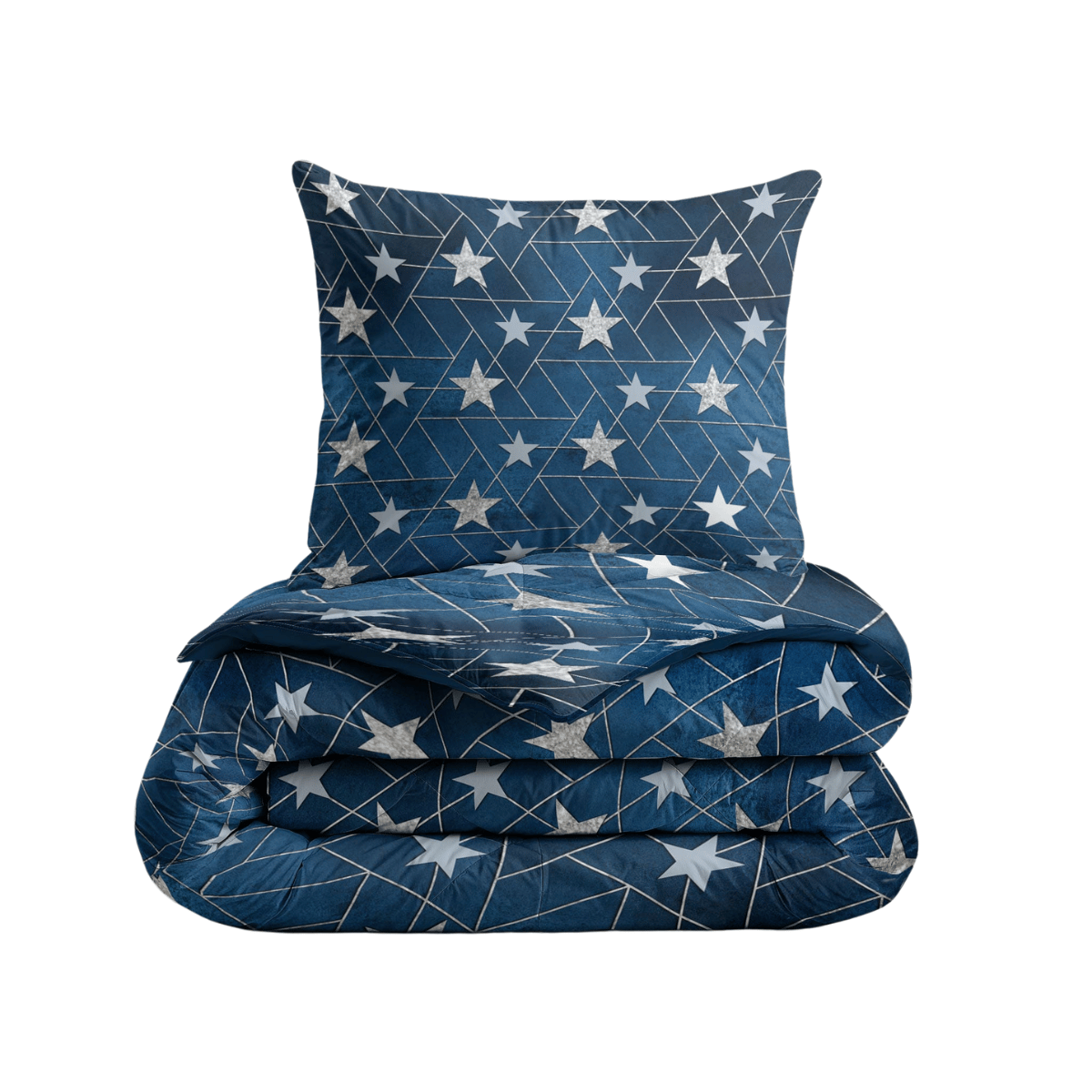 Zelesta Comfort Kids Duvet - Silver Stars