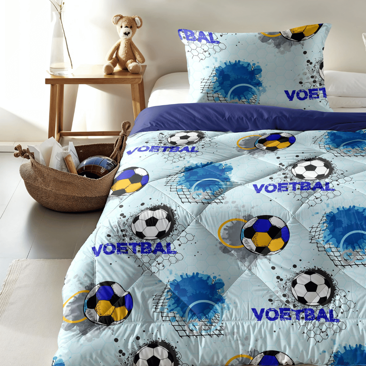 Zelesta Comfort Kids Dekbed - Soccer Dream