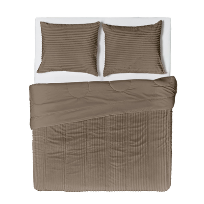 Zelesta Teddy Groovebed - Taupe