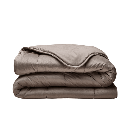 Zelesta Special Velvet Duvet - Taupe