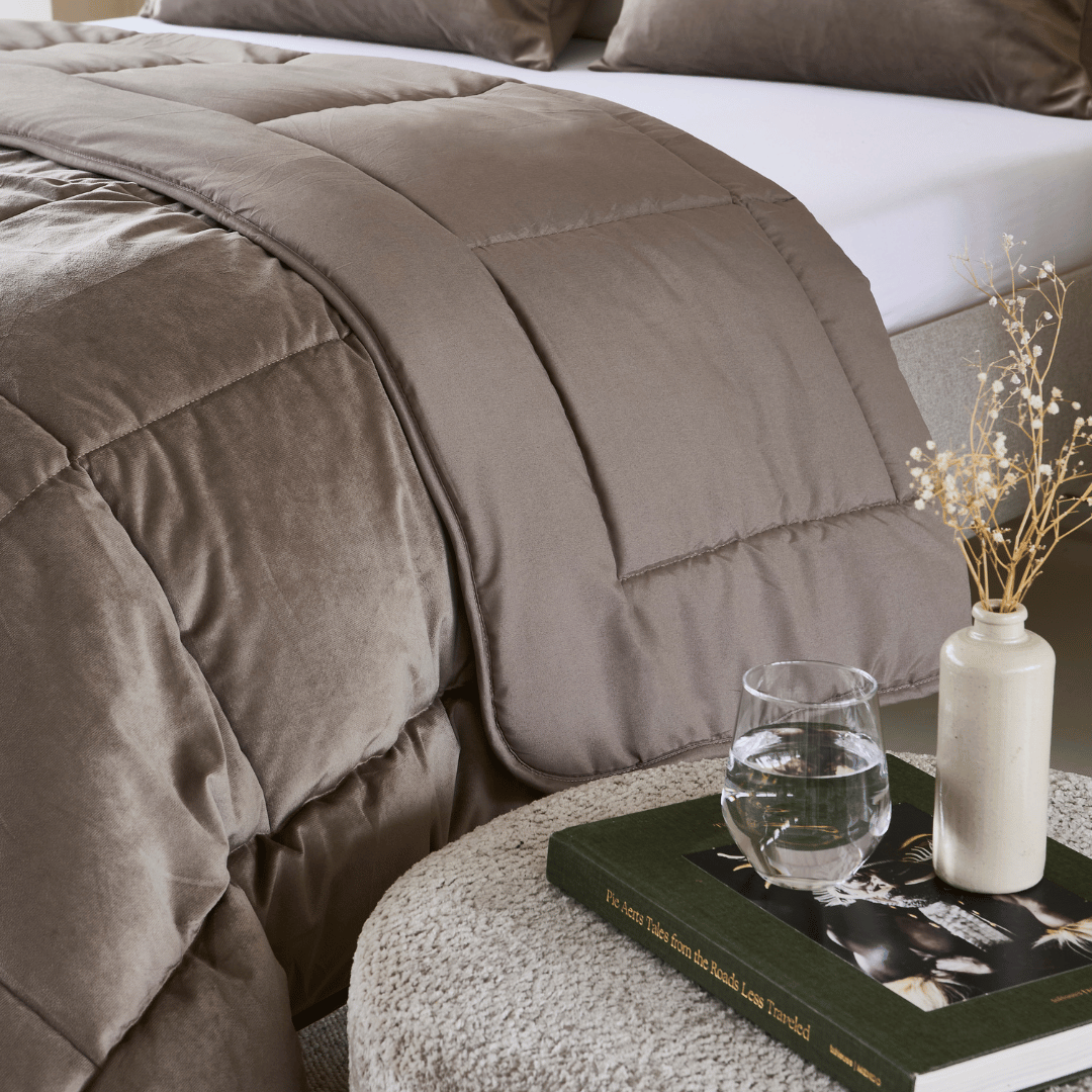 Zelesta Special Velvet Dekbed - Taupe