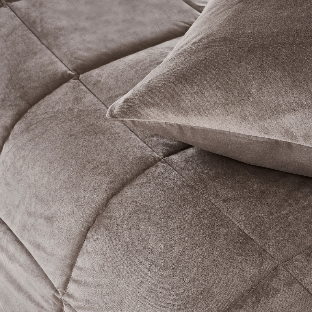 Zelesta Special Velvet Dekbed - Taupe