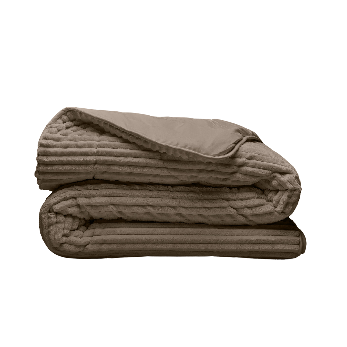 Zelesta Special Teddy Groove Duvet - Taupe