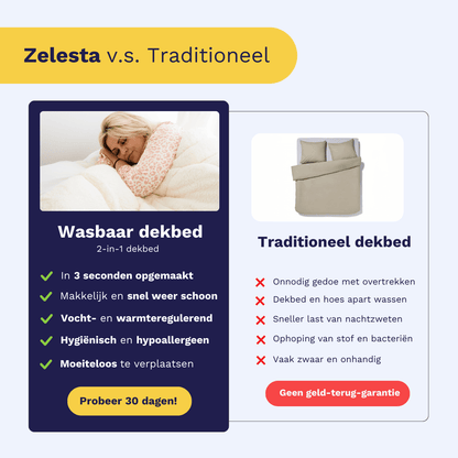 Zelesta Teddybed - Crème