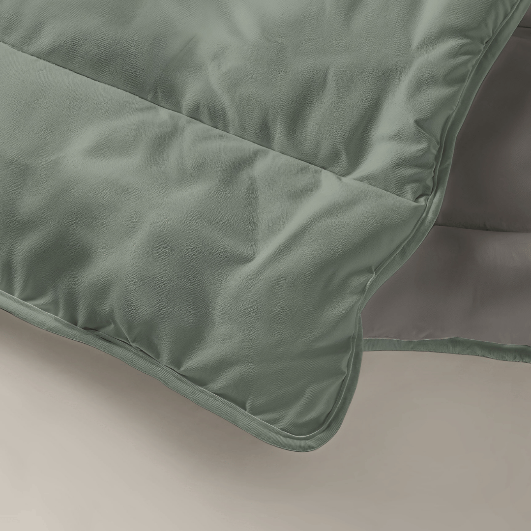 Zelesta Royalbed - Tender Grey & Pastel Green