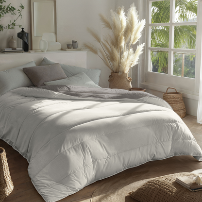 Zelesta Royalbed - Tender Grey & Cream