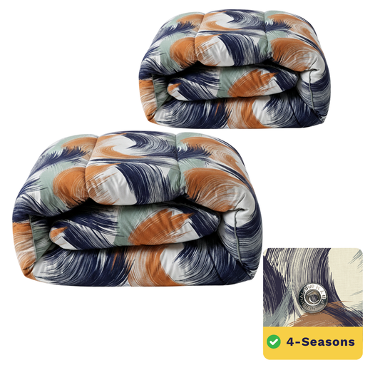 Zelesta Wonderbed 4 Seasons Double - Urban Brush