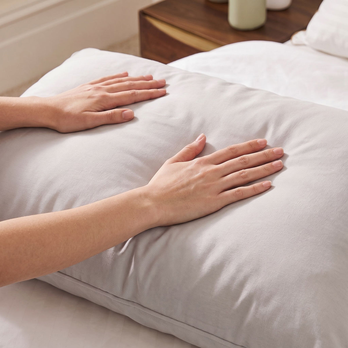 Washable pillow Grey | Zelesta